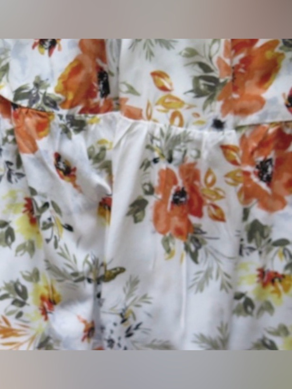 Torrid Floral 🌼 Butterfly 🦋 Print Hi-Low Wrap Skirt | Size 3 (3X) Boho Maxi - Picture 5 of 6